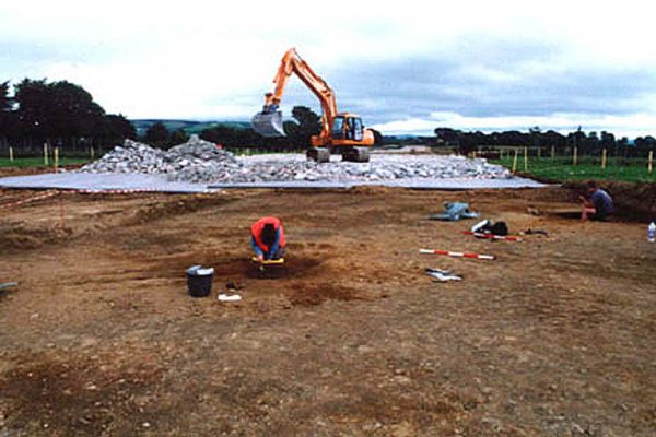 Rockfield: Excavation of features